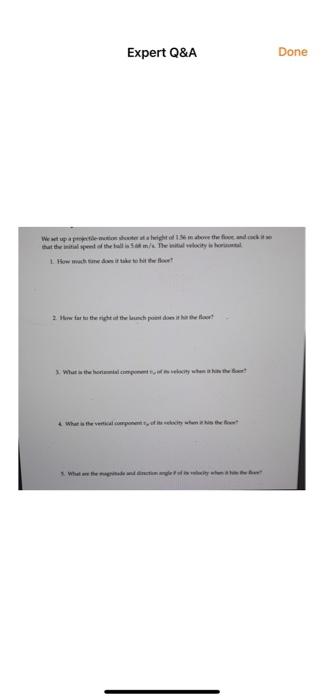 8 Projectile Motion Portate And That The Speed Or Have The Cry Hr How Much Does It Takes The 2 Howtar To The Right Of T 2