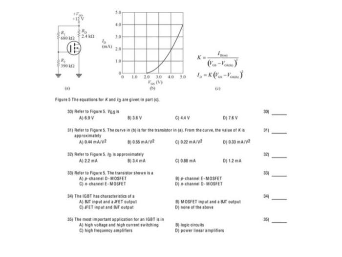 50 40 602 24 No A 20 K 10 390 10 20 10 40 50 V 6 301 911 123 Figure 5 The Equations For Kand I Are Given 1