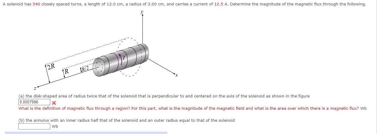 A Solenoid Has 540 Closely Spaced Turns A Length Of 12 0 Cm A Radius Of 3 00 Cm And Carries A Current Of 12 5 A Dete 1