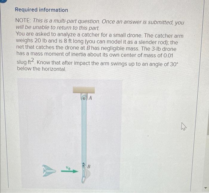 Required Information Note This Is A Multi Part Question Once An Answer Is Submitted You Will Be Unable To Return To T 1