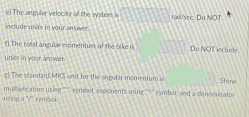 Bicycle Riders Can Stay Upright Because A Torque Is Required To Change The Direction Of The Angular Momentum Of The Spin 2