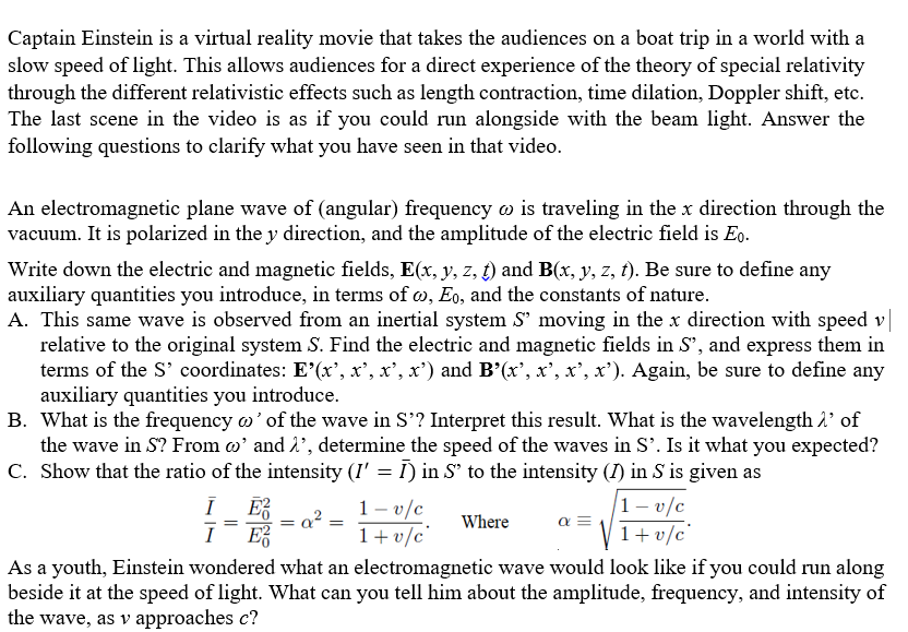 Captain Einstein Is A Virtual Reality Movie That Takes The Audiences On A Boat Trip In A World With A Slow Speed Of Ligh 1
