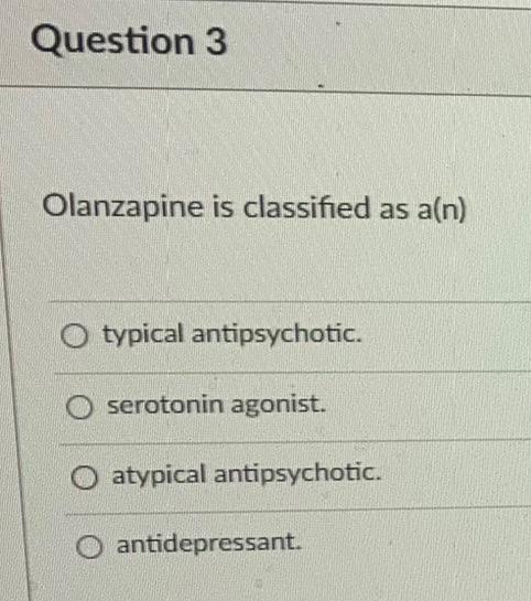 Question 1 The Principal Inhibitory Neurotransmitter In The Central Nervous System Cns Is O Serotonin O Gaba O Dopam 3