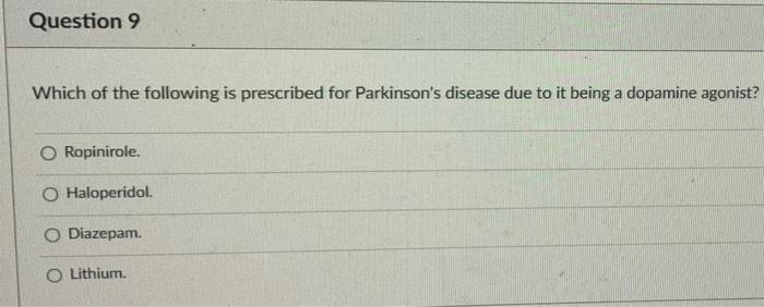 Question 6 The Primary Site Of Action Of Barbiturates In The Cns Is The Dopamine Receptor O Gaba Receptor O Histamine 4