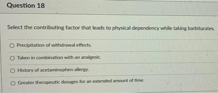 Question 16 Due To The Risk Of Hypertensive Crisis Tyramine Containing Foods Such As Cheese And Wine Are Contraindicate 3