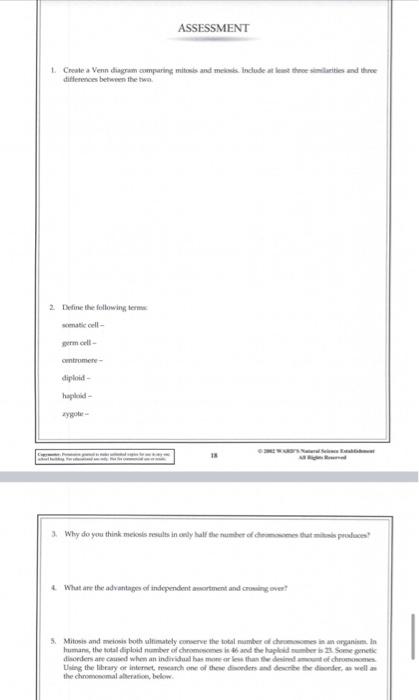 Assessment Create A Venn Diagram Comparing Items And Mons Includes And Three States And Three Differences Between The T 1