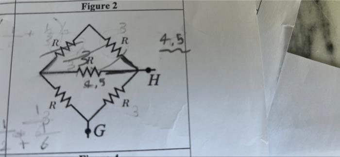 Q18 In Figure 4 The Circuit Shows Five Resistors Of Equal Resistance R 3 0 9 What Is The Equivalent Resistance Of The 2