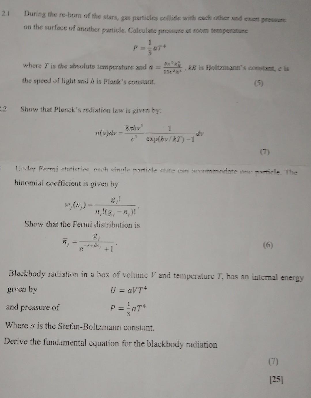 2 1 During The Re Born Of The Stars Gas Particles Collide With Each Other And Sunt Preasure On The Surface Of Another P 1