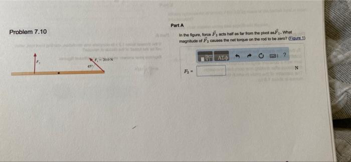 Problem 7 8 Part A With What Force Must You Puk Express Your Answer Using Two Significant Figures 2 Axo The Tune Up Sp 2