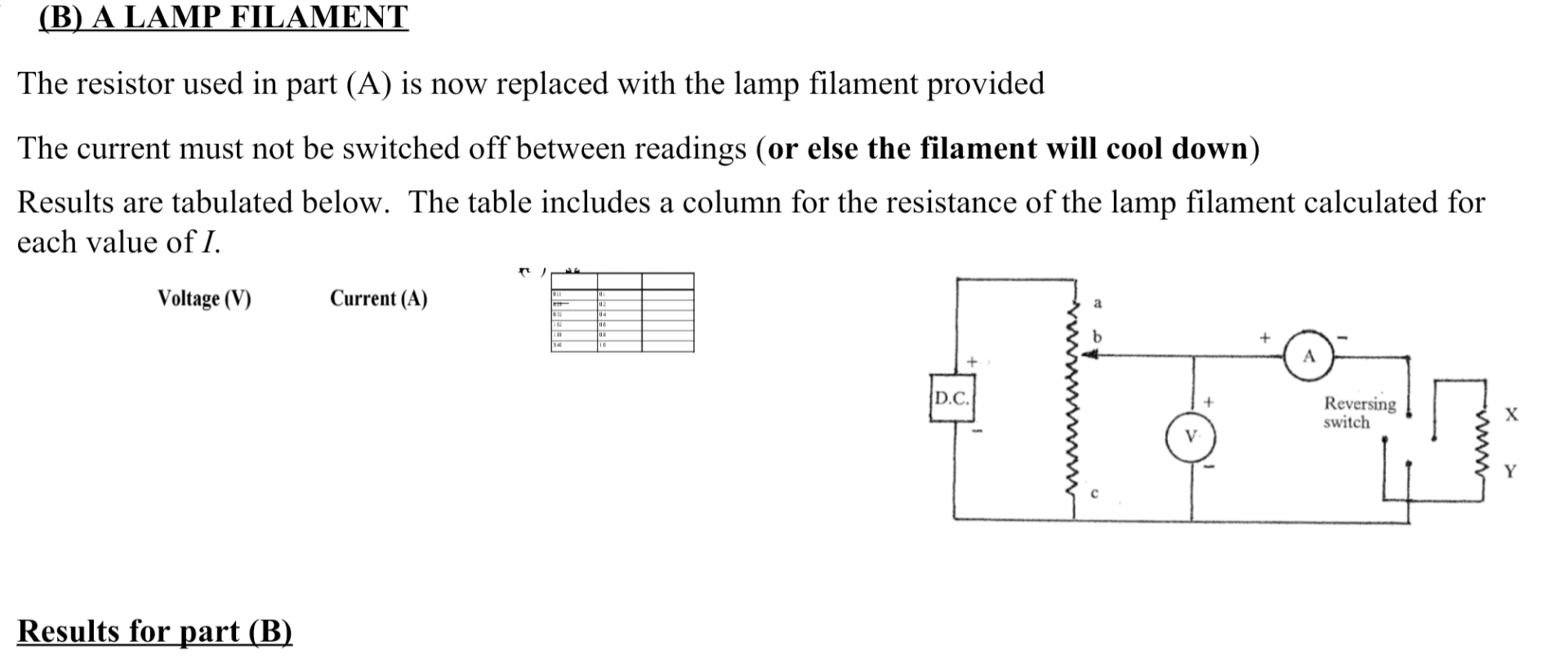 The Relationship Between Current And Voltage Aims In This Experiment You Will Investigate The Behaviour Of Three Differe 7