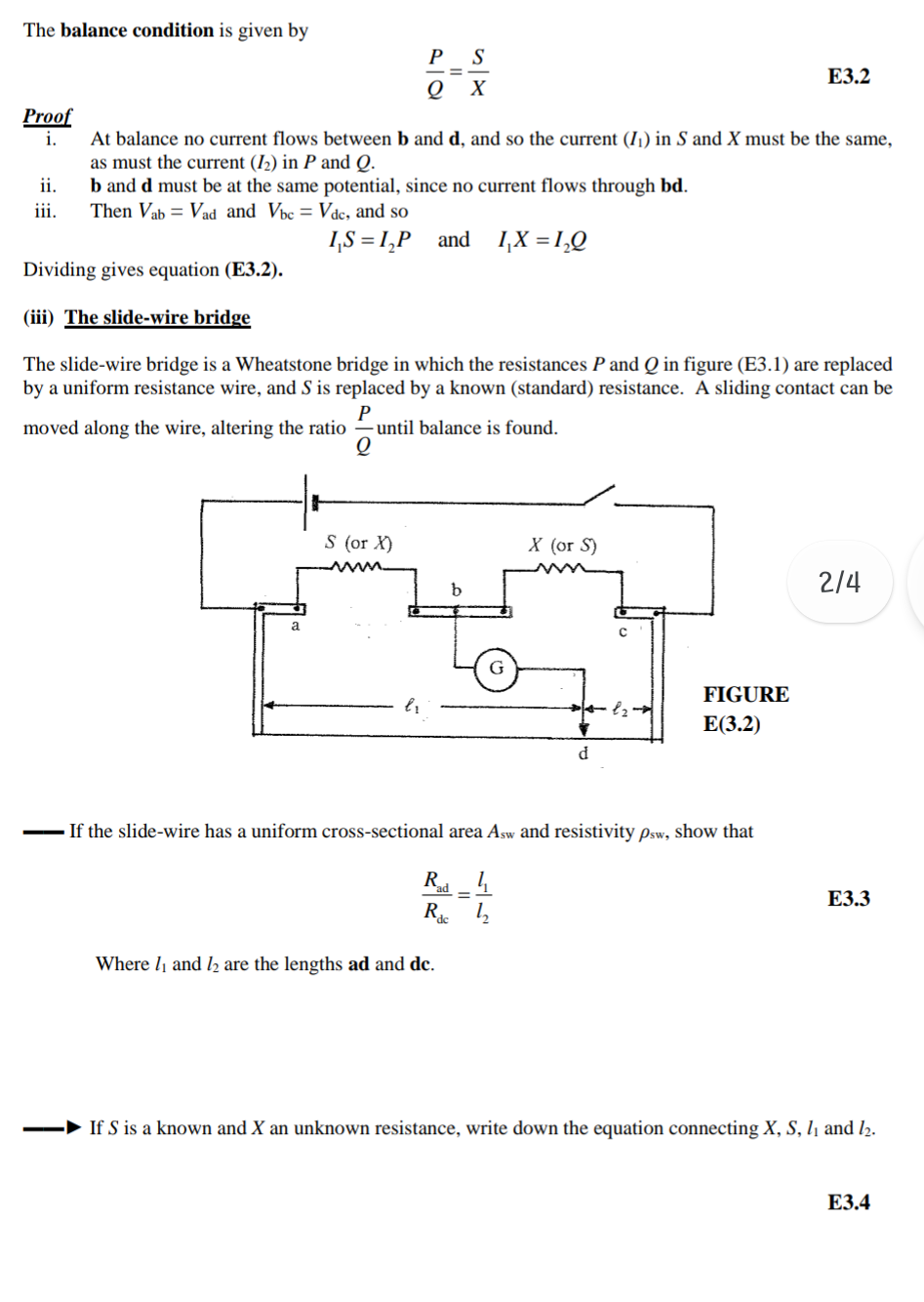The Determination Of Resistance And Resistivity Aims A To Acquaint You With An Important Bridge Circuit The Wheatsto 2
