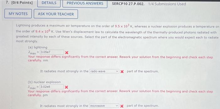 5 3 Points Details Sercp10 A Proton Moves With A Speed Of 0 880c A Calculate Its Rest Energy Mev B Calculate 3