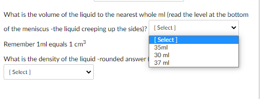 Part 1 A Determine The Density Of A Liquid By Examining The Photos Of A Graduated Cylinder On A Balance That Same Grad 4