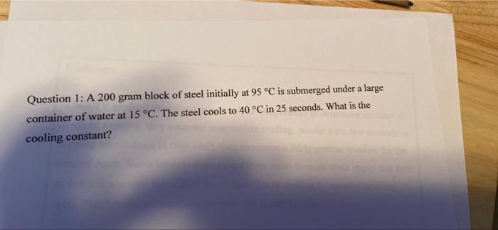 Problem 12 40 Part A 23 G Of Copper Pellets Are Removed From A 300 C Oven And Immediately Dropped Into 70 Ml Of Water At 3