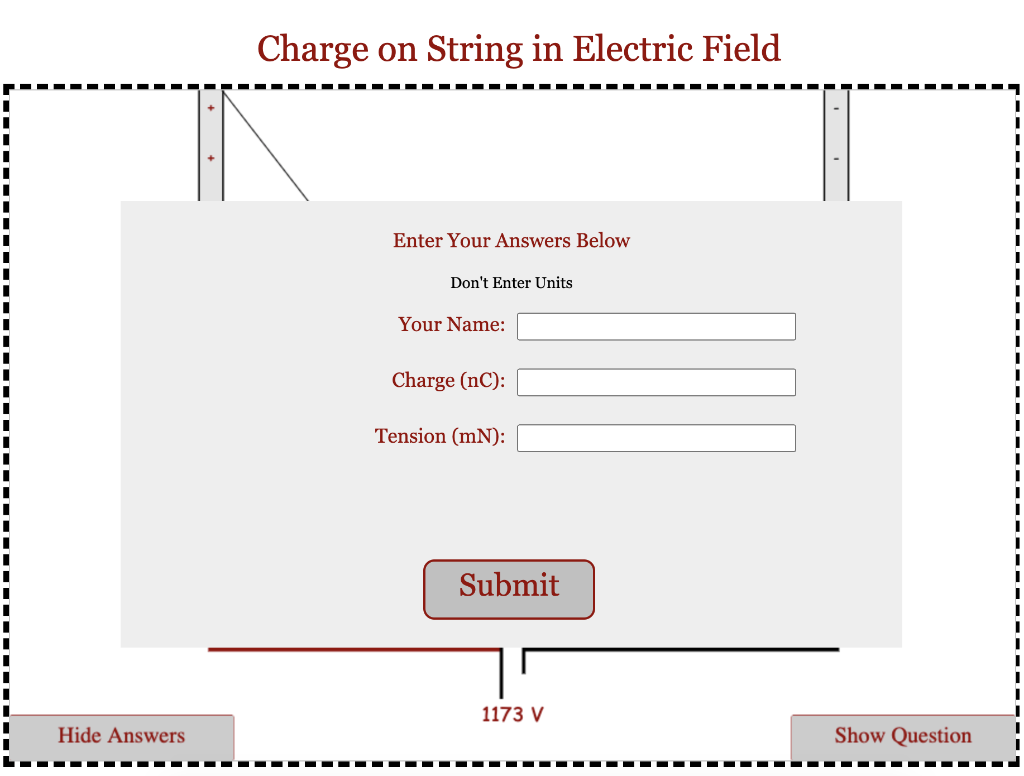 Charge On String In Electric Field Aviary Problem Determine The Charge On A Pith Ball That Is Suspended In A Charged Ca 4