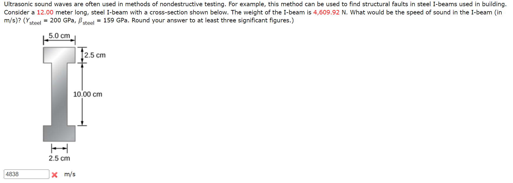 Ultrasonic Sound Waves Are Often Used In Methods Of Nondestructive Testing For Example This Method Can Be Used To Find 1