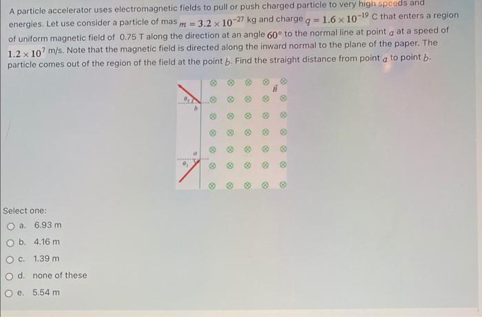 Pe A Particle Accelerator Uses Electromagnetic Fields To Pull Or Push Charged Particle To Very High Speeds And Energies 1