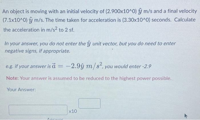 An Object Moves 3 5x10 0 Metres Stops And Them Moves 3 340x10 0 Y Metres What Is The Total Displacement Give You 2