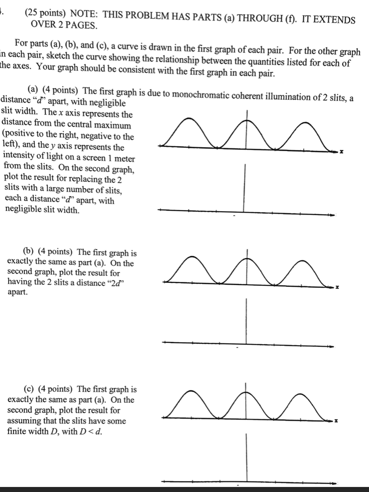 1 25 Points Note This Problem Has Parts A Through F It Extends Over 2 Pages For Parts A B And C A Cur 1