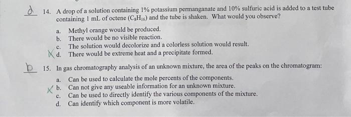 Would Like To Know The Answer And An Explanation To These Questions Asap Please Thank You 1