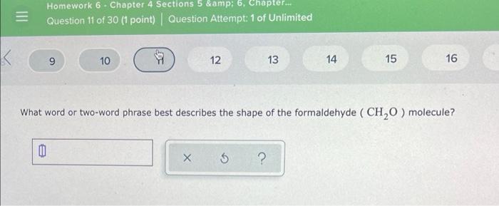 Homework 6 Chapter 4 Sections 5 Amp 6 Chapter Question 9 Of 30 1 Point Question Attempt 1 Of Unlimited 10 3