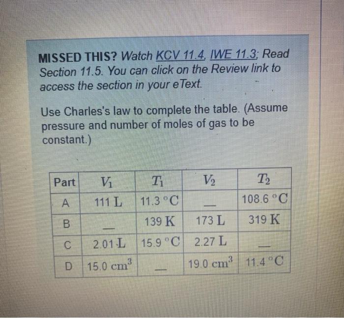 Missed This Watch Kcv 11 4 Iwe 11 3 Read Section 11 5 You Can Click On The Review Link To Access The Section In Your 1