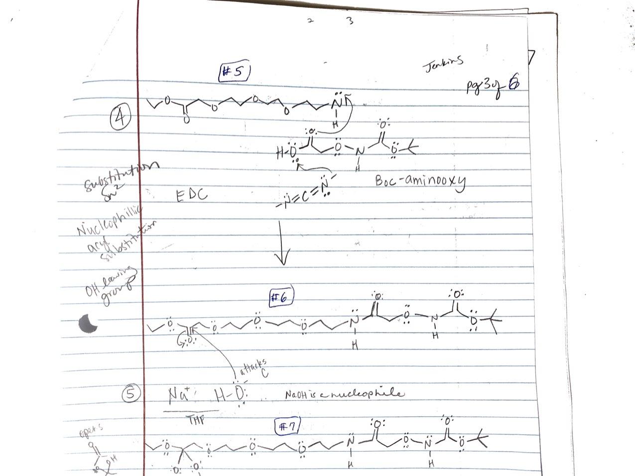 Mechanism 4 Have I Shown This It Converts The Oh Into A Good Leaving Group Then The Amine Can Attack In A Nucleoph 1