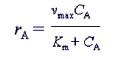 The Michaelis Menten Equation Below Is Used To Describe The Reaction Kinetics Of Single Substrate Enzyme Catalyzed Reac 1