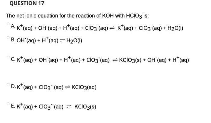Question 9 At 298k A Solution With An Oh Concentration Of 0 00000024 M Has A Poh Of The Lessened Question 12 When An A 3