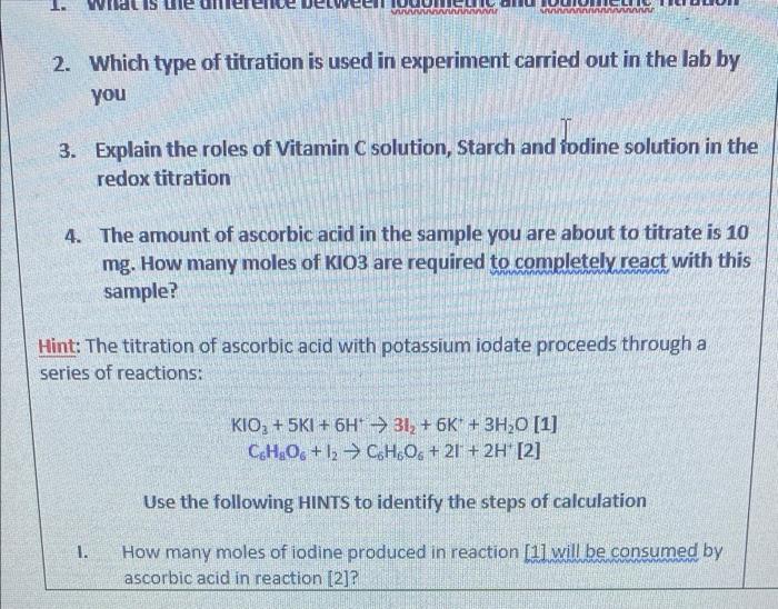 Experiment Spectrophotometric Determination Of Fe A Using The Spectrophotometer 20d Absorbance Of The Various Solutio 3