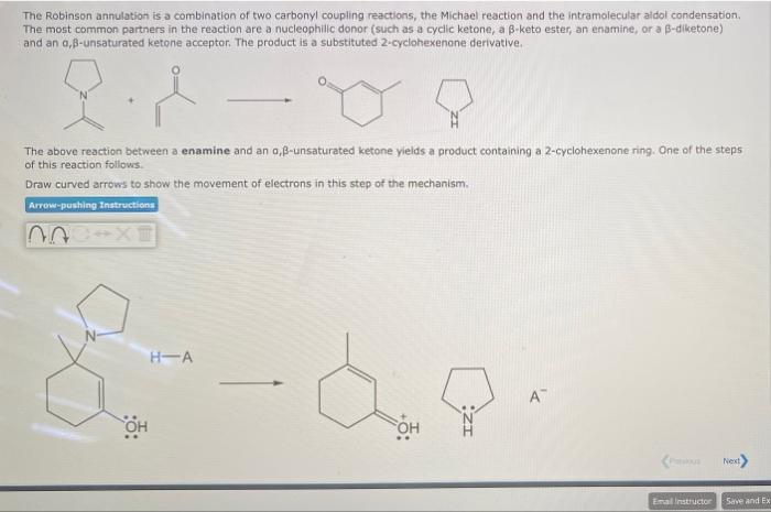 The Robinson Annulation Is A Combination Of Two Carbonyl Coupling Reactions The Michael Reaction And The Intramolecular 1