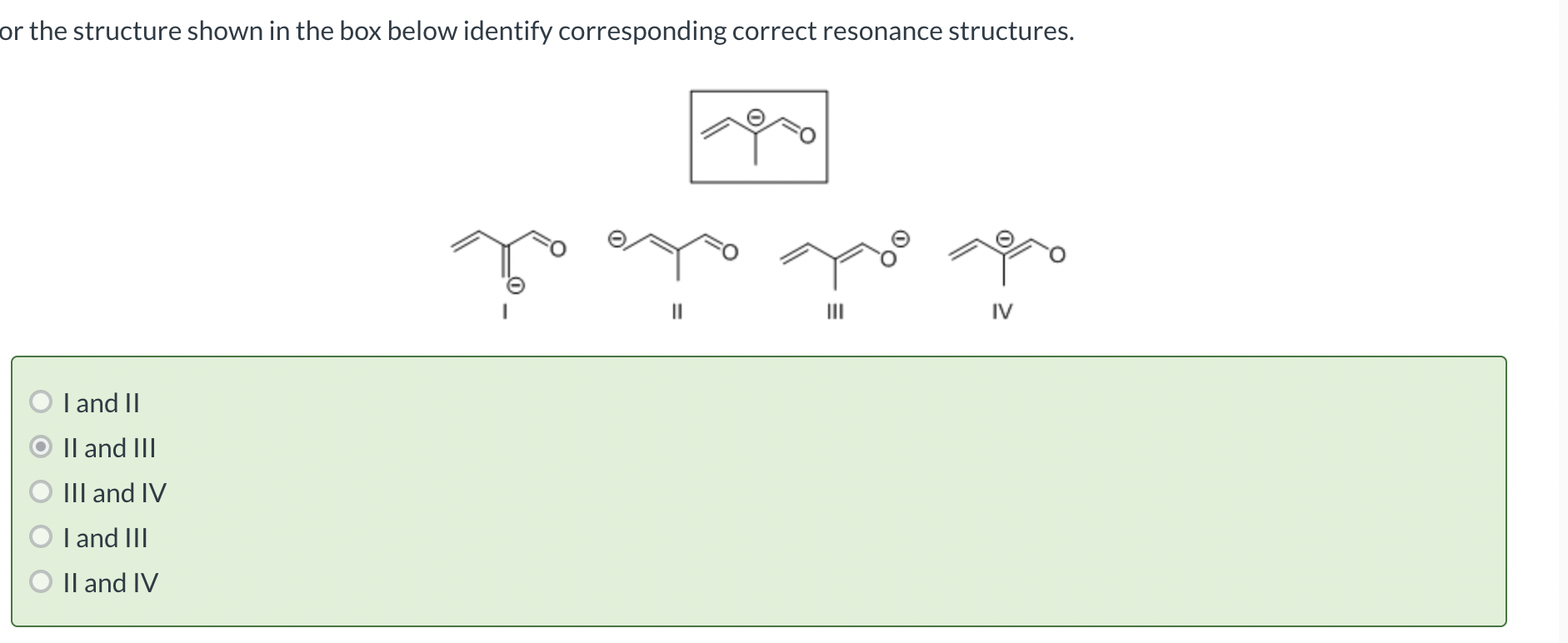 Why Is Ii Correct Please Demonstrate 1