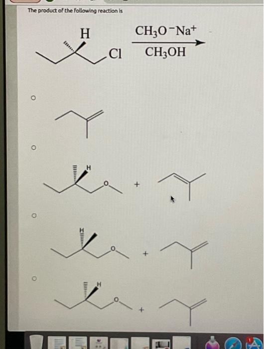The Major Product Of The Following Reaction Is Ch O Ch Oh 50 C Br Oil The Major Product Of The Following Reaction Is B 3