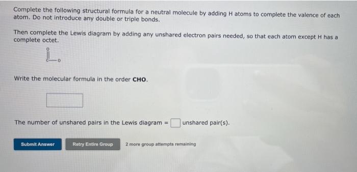Use The References To Access Important Values If Needed For This Question Complete The Following Structural Formula For 2