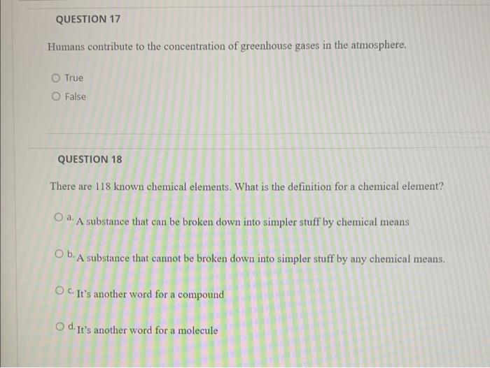 Question 1 Which Of These Is Not Part Of The Scientific Method O A Observation B Experimentation Oc Hypotheses O D T 14