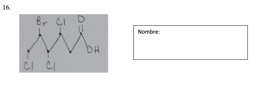 Ii Say The Name Or Draw The Following Compounds 20 Points 1