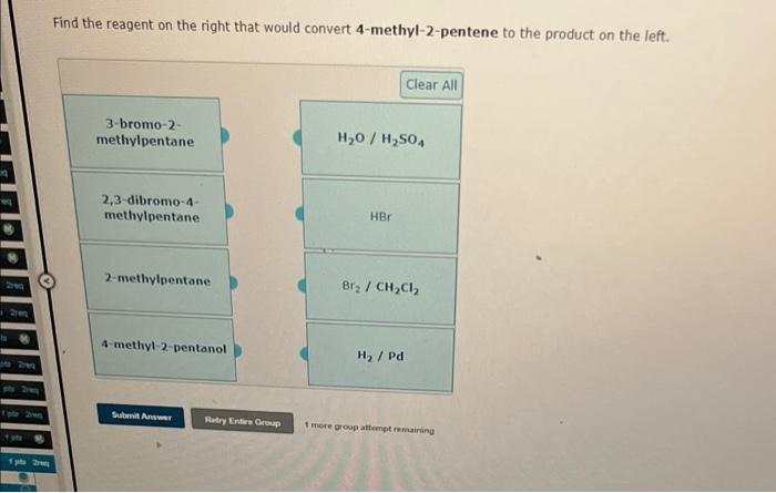 References To Access Impe What Is The Iupac Name For The Following Compound Ch Ch Chech Ch Ch Chy Ch Submit Answer Ret 4