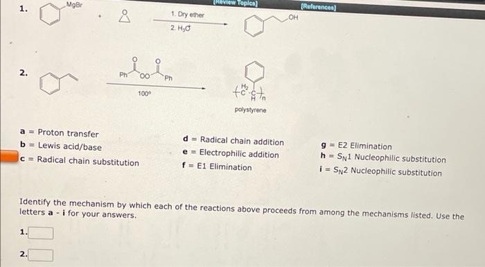 Mgbr Review Topica Lo References Oh 1 Dry Other 2 Hyd 2 Ph 00 Ph 100 To Sto Polystyrene A Proton Transfer B Lewis 1