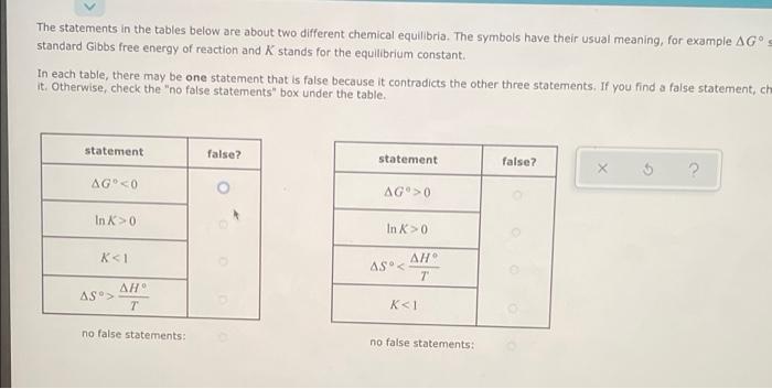 A Student Made Measurements On Some Electrochemical Cells And Calculated Three Quantities The Standard Reaction Free 2