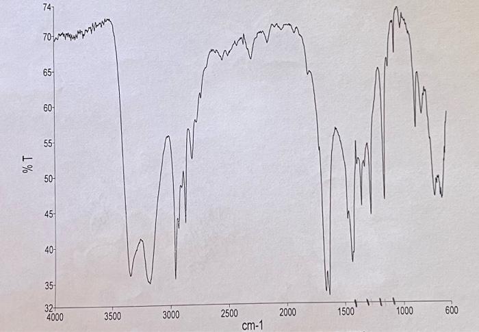 Can Someone Help Me Identify Peaks And A Possible Structure So Far Based On Ir I Know The Peak Between 3000 To 3500 For 1
