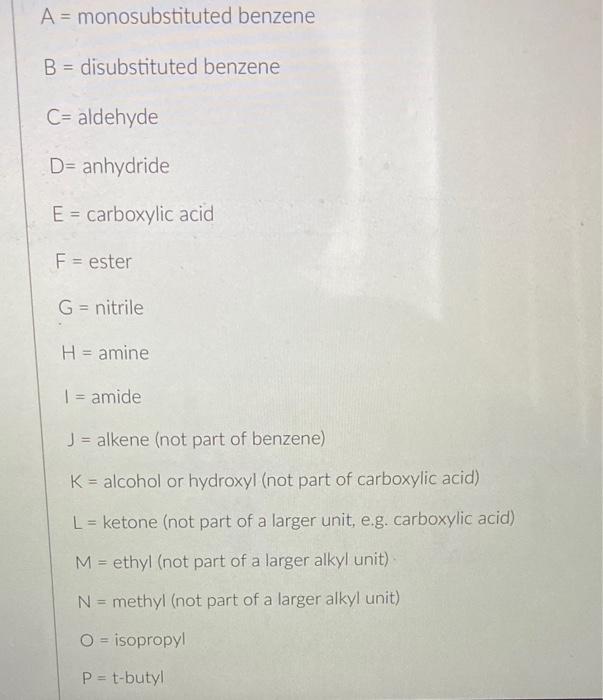 Draw The Structure Of The Compound Whose Data Is Shown Below Then Select All Functional Groups In The Correct Structure 3