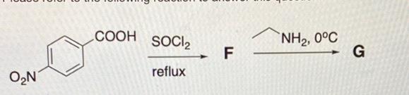 Cooh Soci2 Nh2 0 C F G Reflux On 1