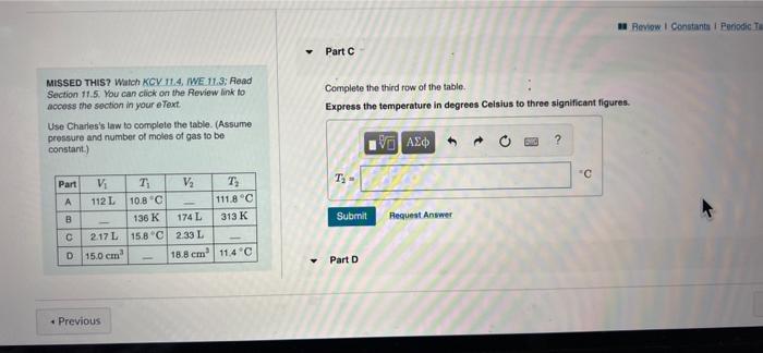 Review I Constants 1 Periodic To Part A Missed This Watch Kcv 11 4 Iwe 11 3 Read Section 11 5 You Can Click On The R 3