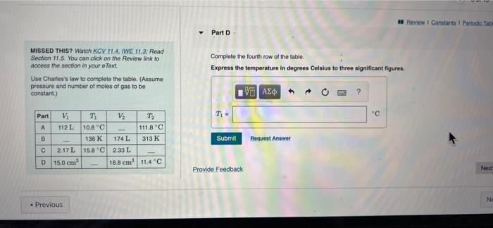 Review I Constants 1 Periodic To Part A Missed This Watch Kcv 11 4 Iwe 11 3 Read Section 11 5 You Can Click On The R 4