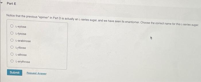 Part A Complete The Drawing Of D Allose The C3 Epimer Of Glucose Drag The Appropriate Labels To Their Respective Target 5