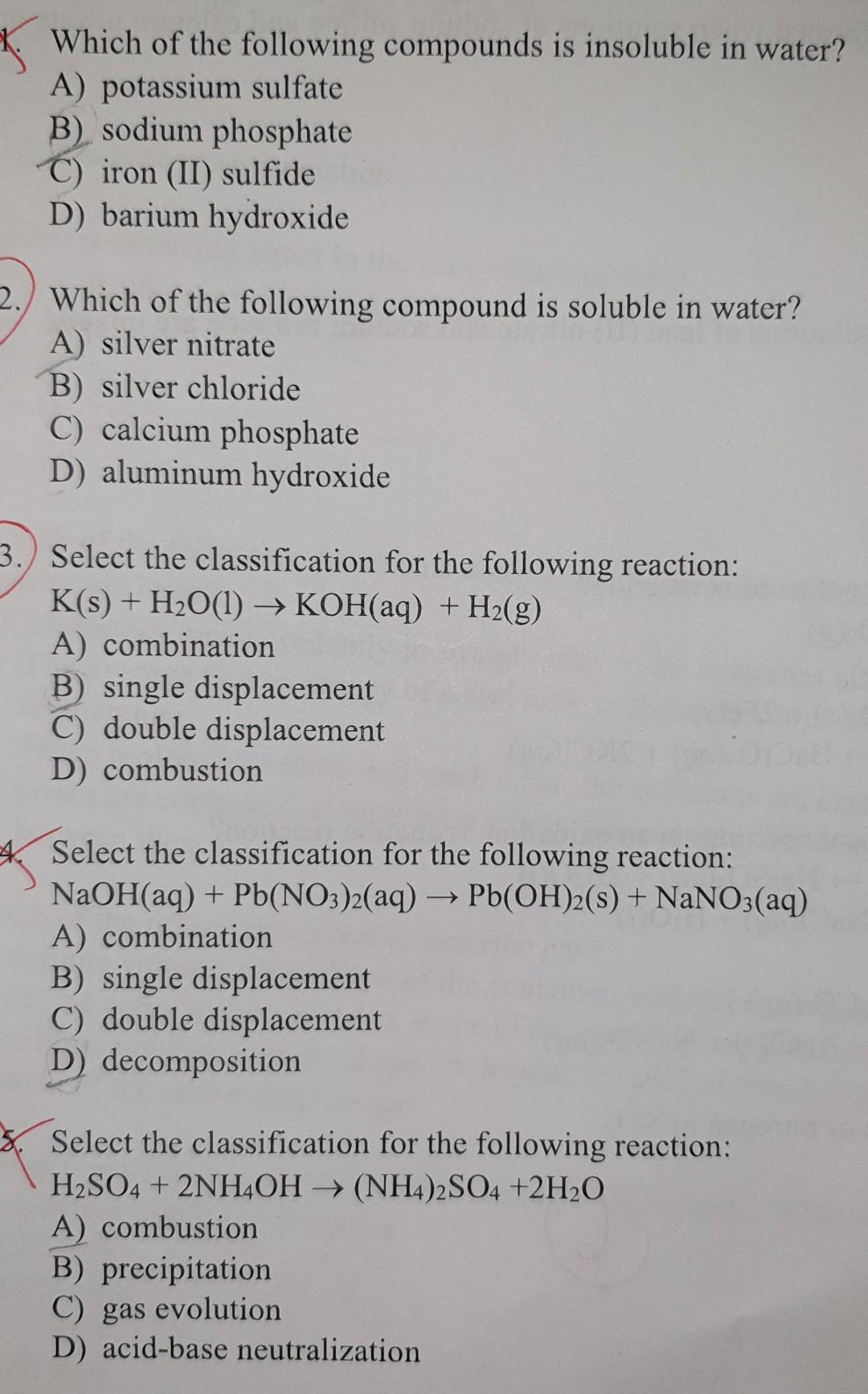 I Need A Correction For The Wrong Ones Please 1