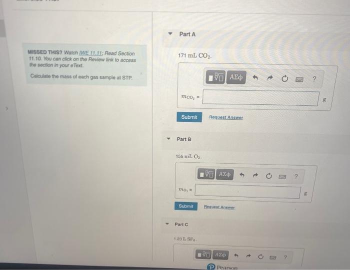 Part A 171 Ml Co2 Missed This Watch We 11 11 Read Section 11 10 You Can Click On The Review Link To Access The Sectio 1