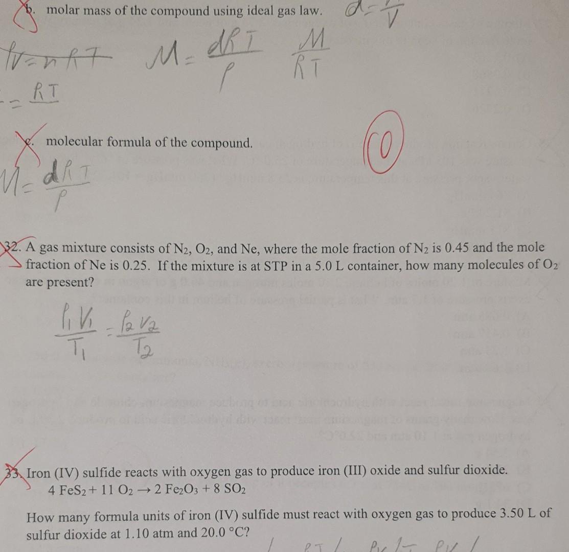 Molar Mass Of The Compound Using Ideal Gas Law An Tronat M Ari Dhi Rt Rt Molecular Formula Of The Compound Ud M Dri P 1