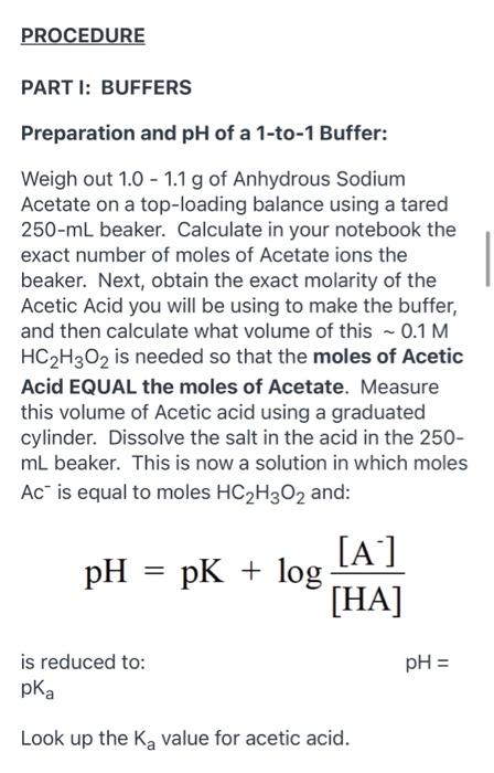 Introduction Some Solutions Called Buffers Are Very Resistant To The Ph Changes Normally Caused By The Addition Of An 4