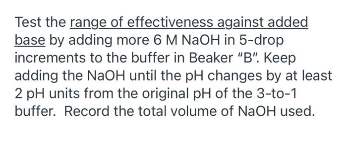 Introduction Some Solutions Called Buffers Are Very Resistant To The Ph Changes Normally Caused By The Addition Of An 7